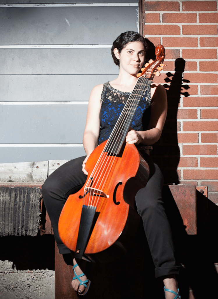 Zoe Weiss with Viola da Gamba